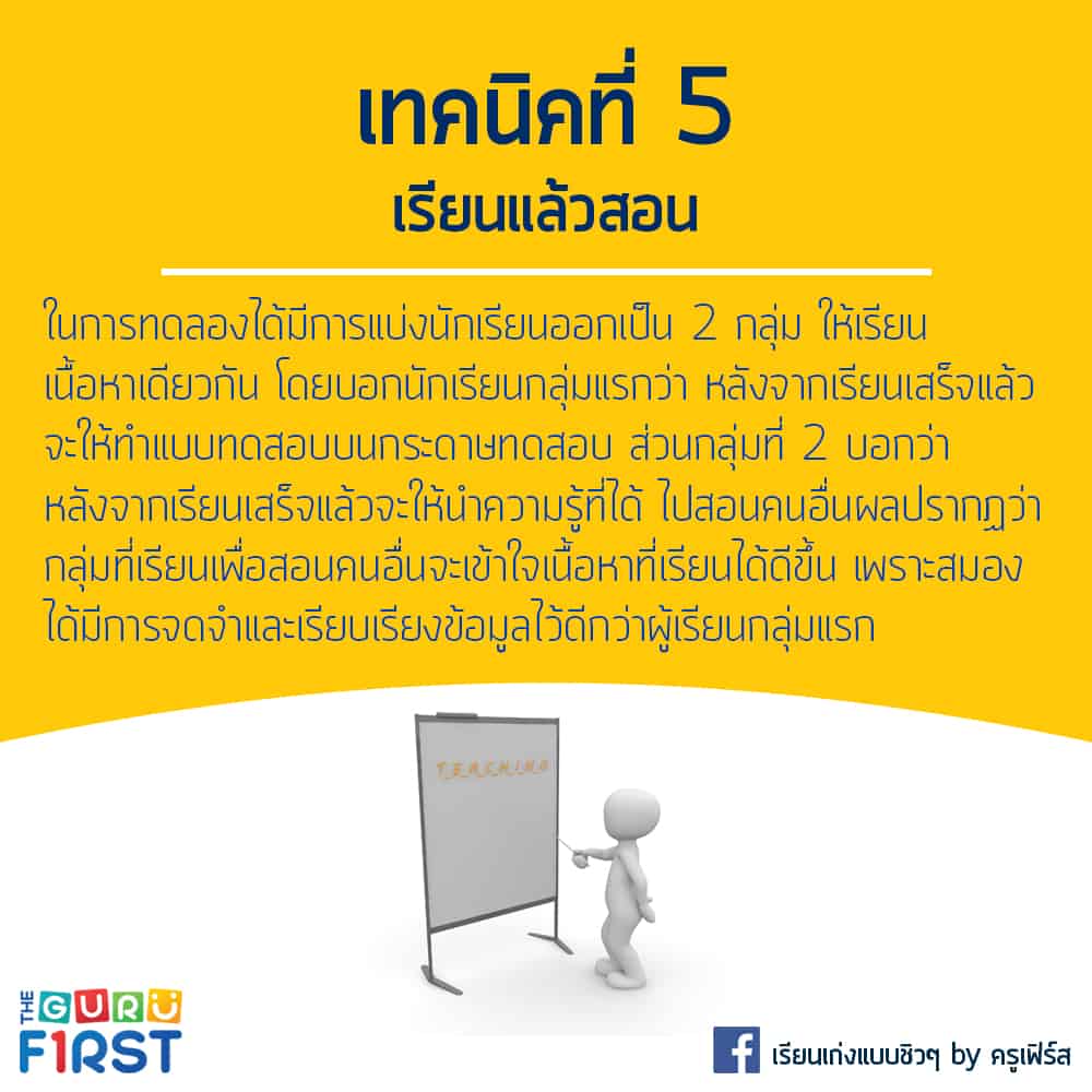 เทคนิคเรียนเก่ง