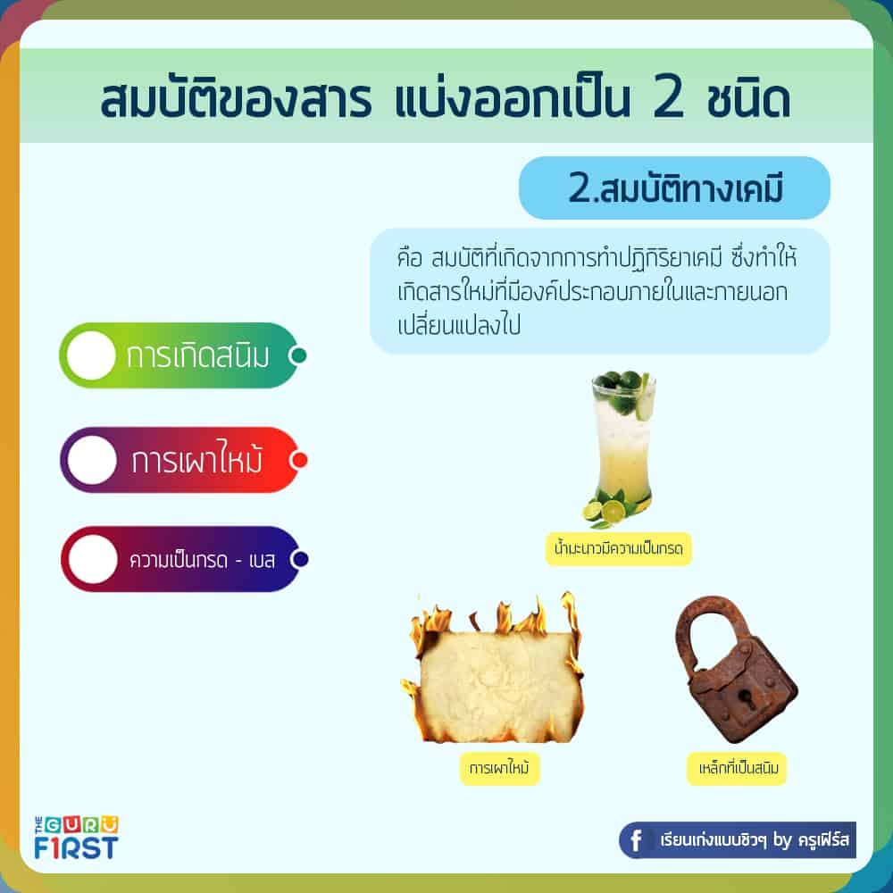 สมบัติของสาร