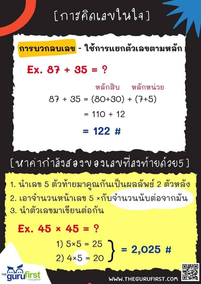 การคิดเลขในใจ